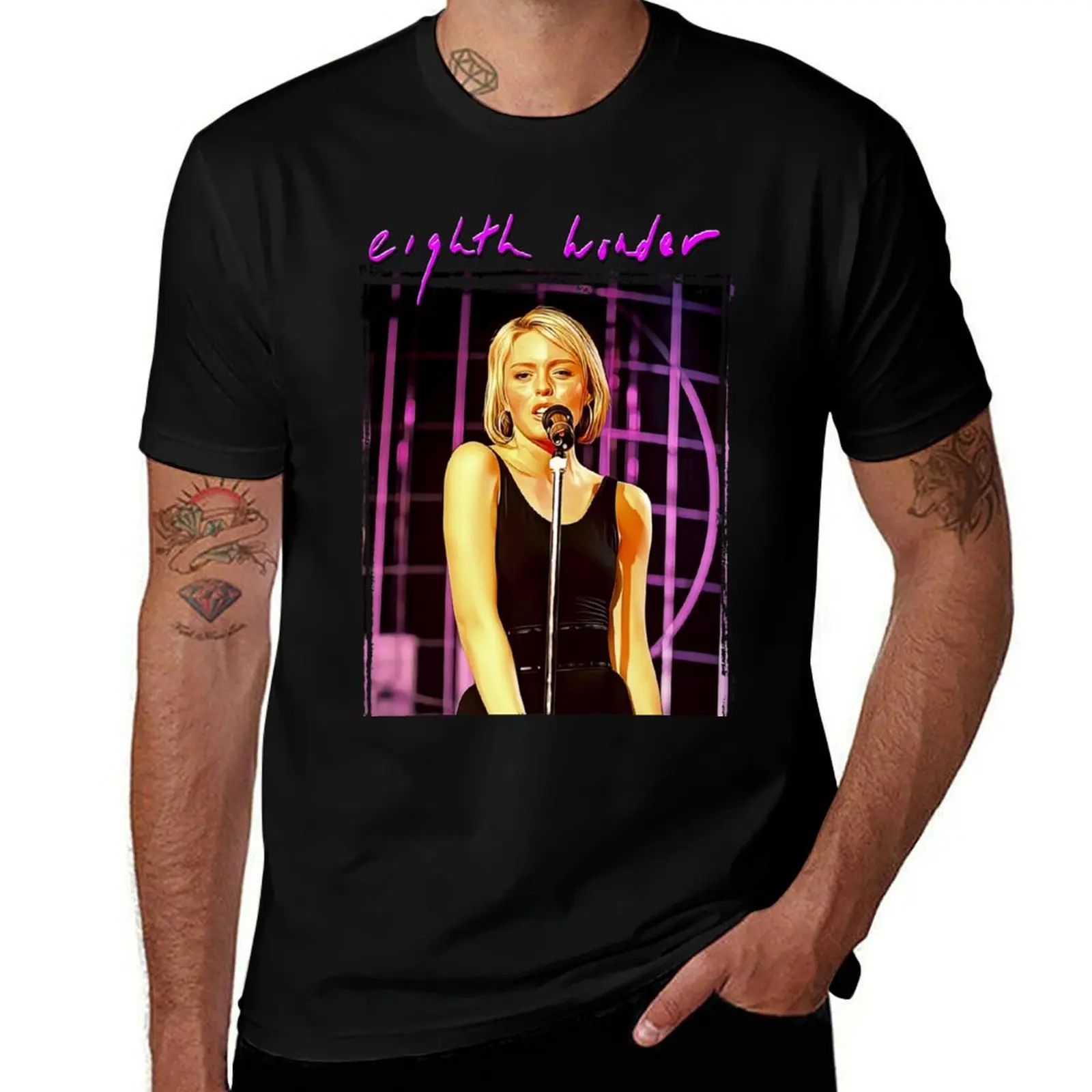 

Eighth Wonder Band T-Shirt t shirt man cotton funny t shirts cotton man t shirt cotton high quality T-Shirt