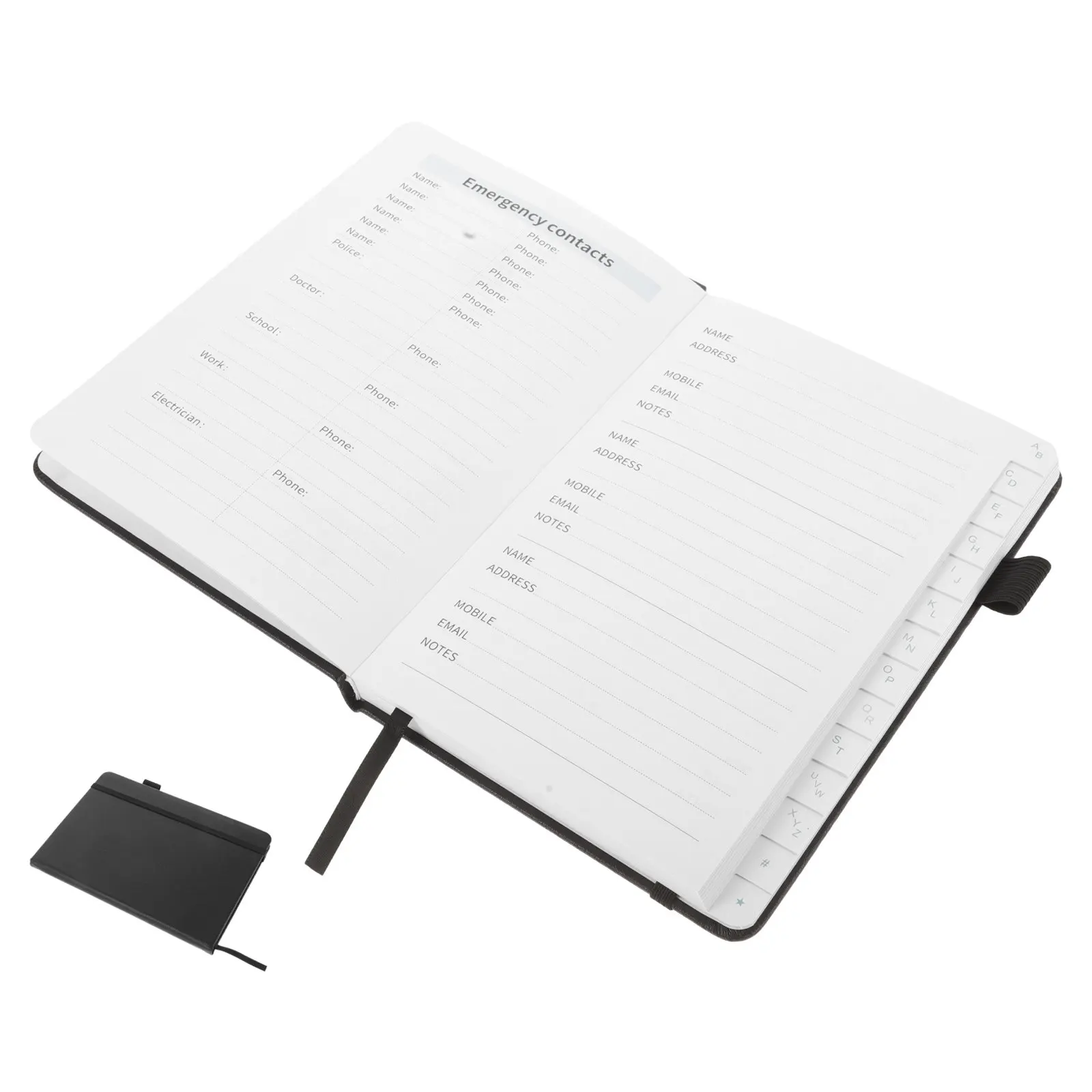Notebook Planner Journal Halloween Christmas Address Phone Book Address Book Notepad Notepads Note Taking Notebook Small