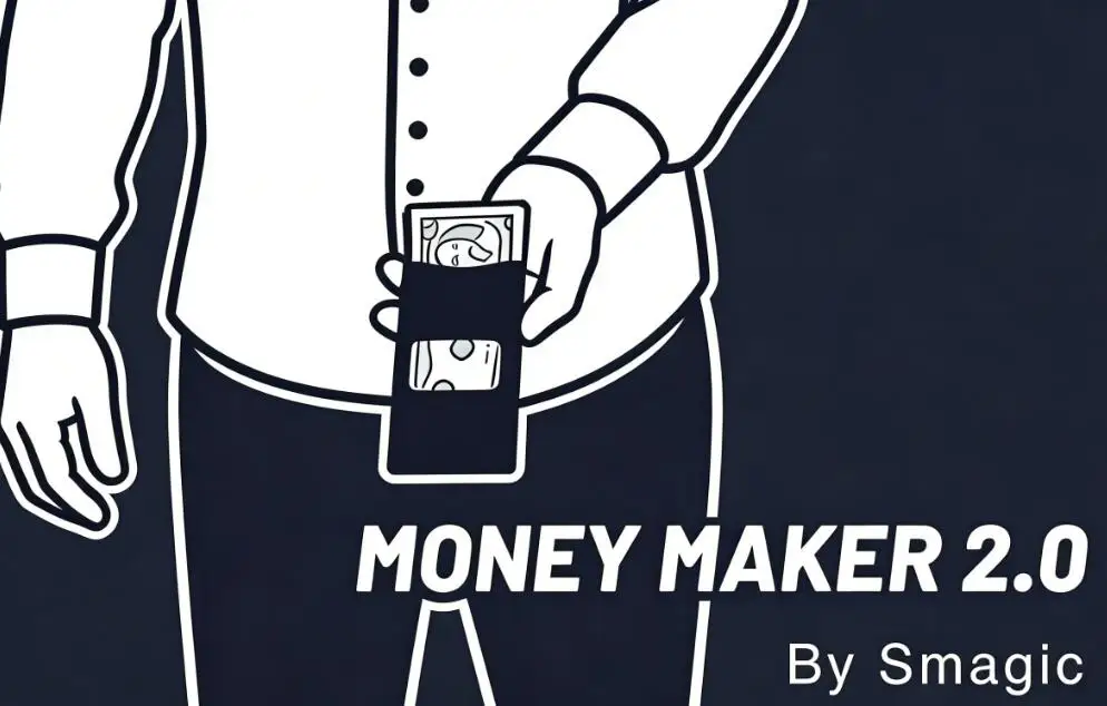 

Money Maker 2.0 by Smagic Productions – Close Up Money Magic Tricks Bills Change Multiple Times Street Illusions Gimmick Fun