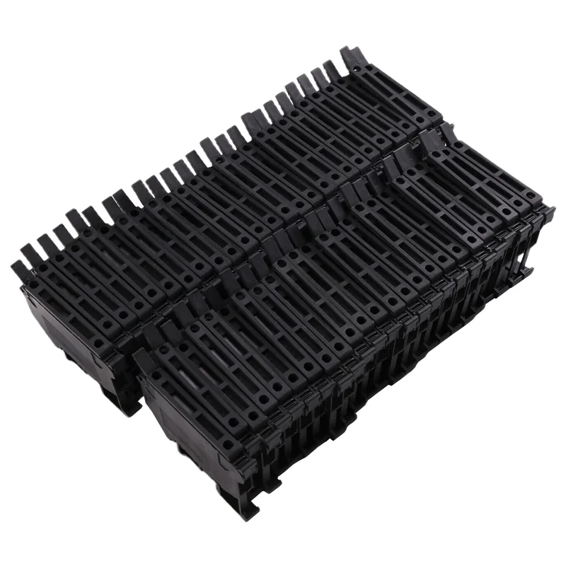 

FAST-UK-5-HESI Rail Terminal Block Uk5rd Rail Type 4Mm Terminal Block Connector Fuse Holder Conductor