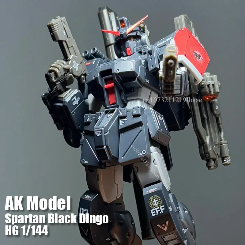 Auf Lager AK Modell RGM-79S GM Spartan Black Dingo HG 1/144 Montage Modell Kit Action Figur Kunststoff Modell Kits Spielzeug Geschenk