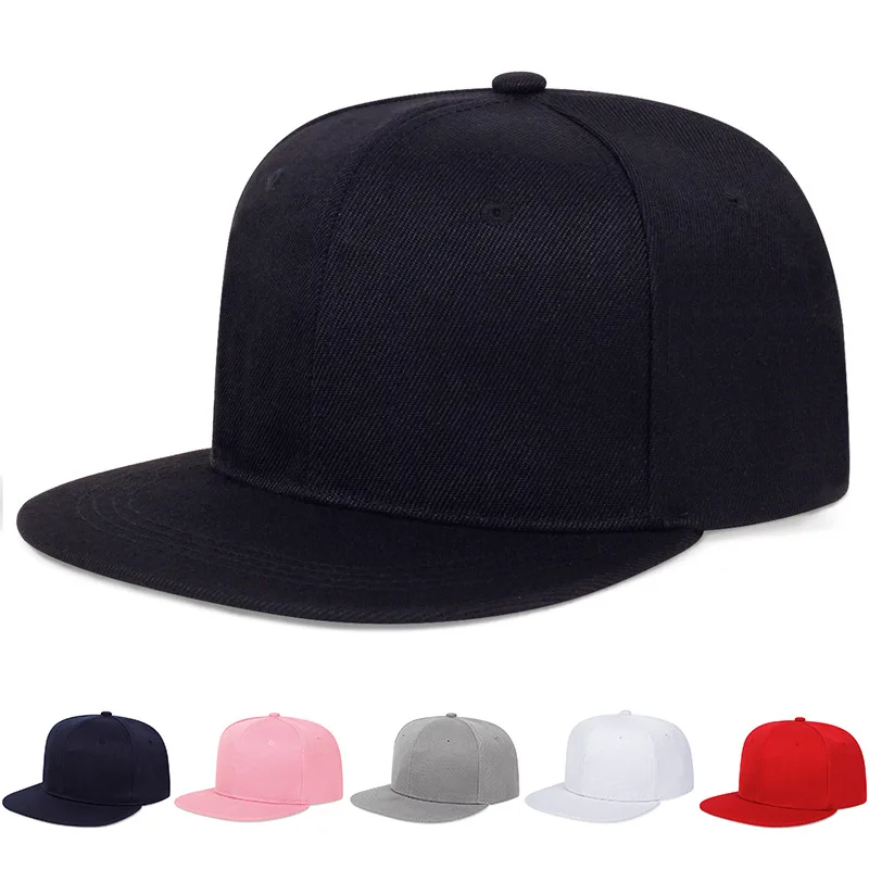 Light Board Hip Hop Flat Along Baseball Cap Men and Women Street Shade Cap Four Seasons All Casual Flat Eaves Street Dance Hat