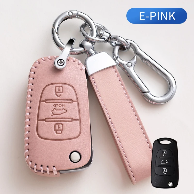 

For Hyundai Elantra Accent I20 I30 Ix20 Ix35 for Kia Sportage Rio 3 Soul Optima Ceed Pro K5 K2 Pride Car Key Case Cover Fob