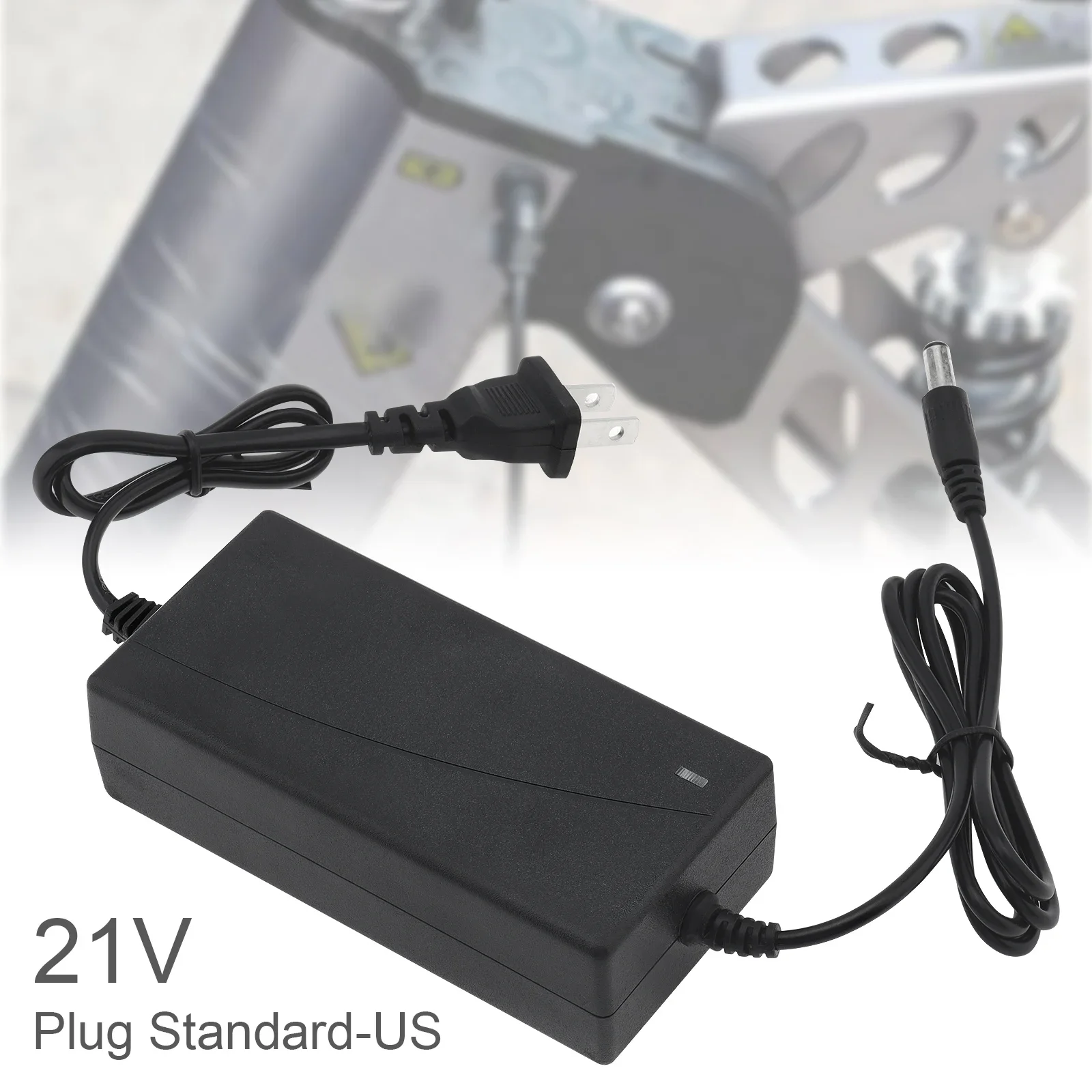 18V 21V Power Adapter DC Port Inline Connector Lithium Battery Charger  Electric Wrench / 18650 Battery with DC 5.5x2.5mm Plug