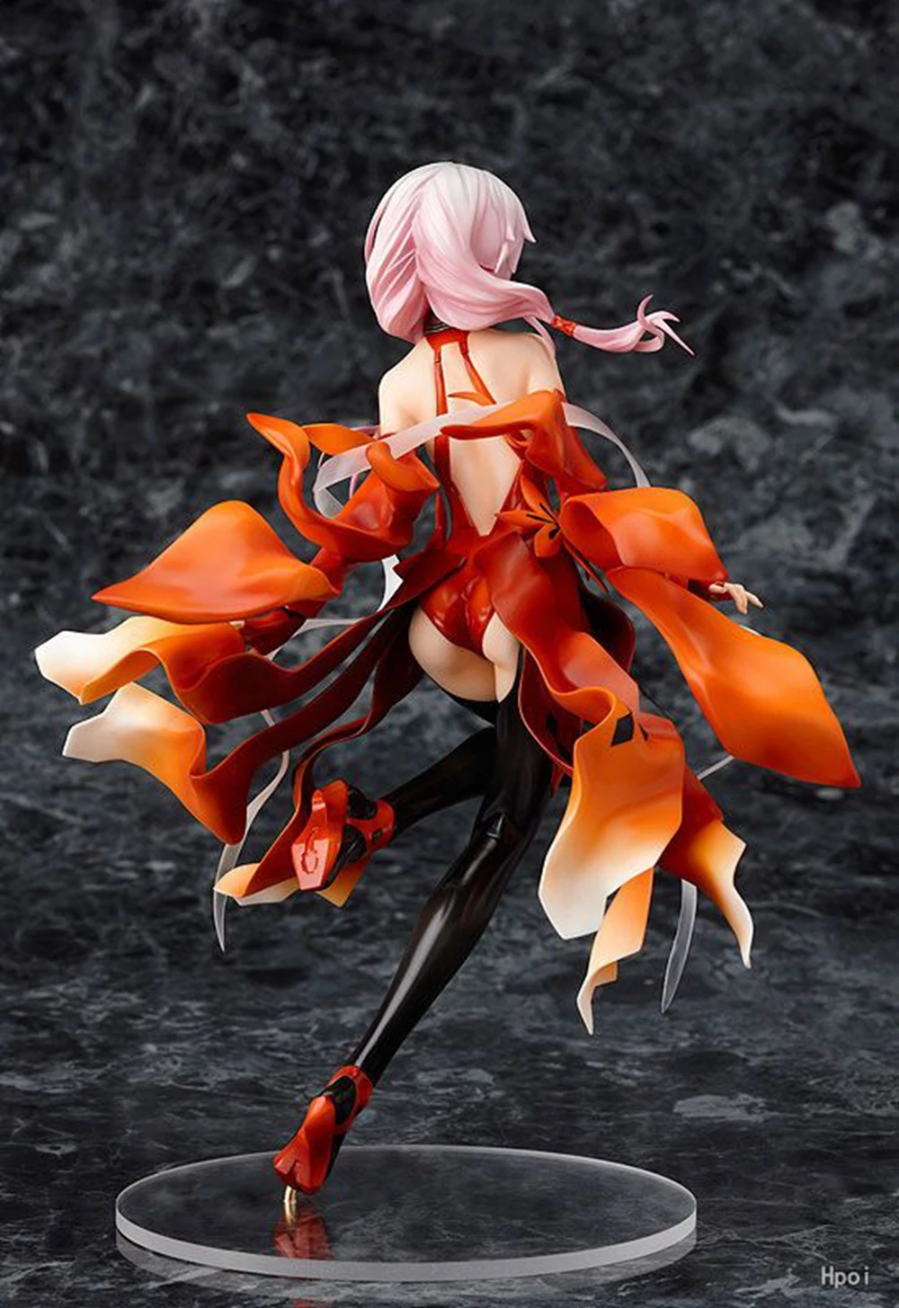 17CM Anime Guilty Crown Yuzuriha Inori Figure 1/8 Standing Anime Game Model Toy Gift Doll Collection Action Figure PVC