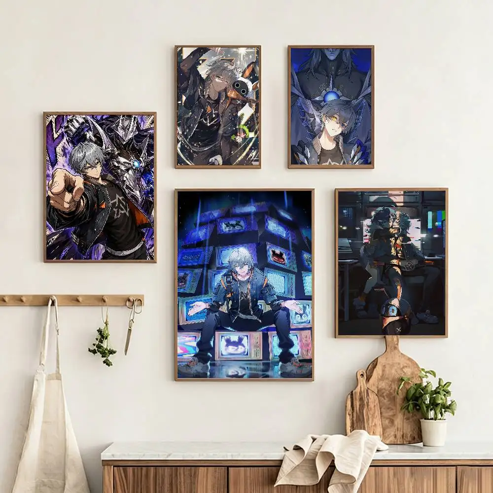 Zenless ZZZ W-Wise Poster HD Self Adhesive Waterproof Wall Art Ideal for Home Office Dorm Gift Customizable