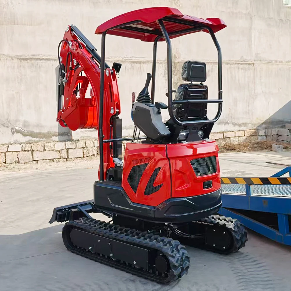 

1.8 Ton Mini Excavator / Digger, Compact Crawler Backhoe, CE Earthmoving Machine – Mini Bagger Mini Pelle EU Warehouse