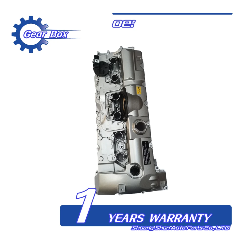 11127552281  Aluminum Valve Cover w/ Gasket for BMW E60 E65 E66 E82 E90 E70 Z4 X3 X5 128i 328i 528i N52