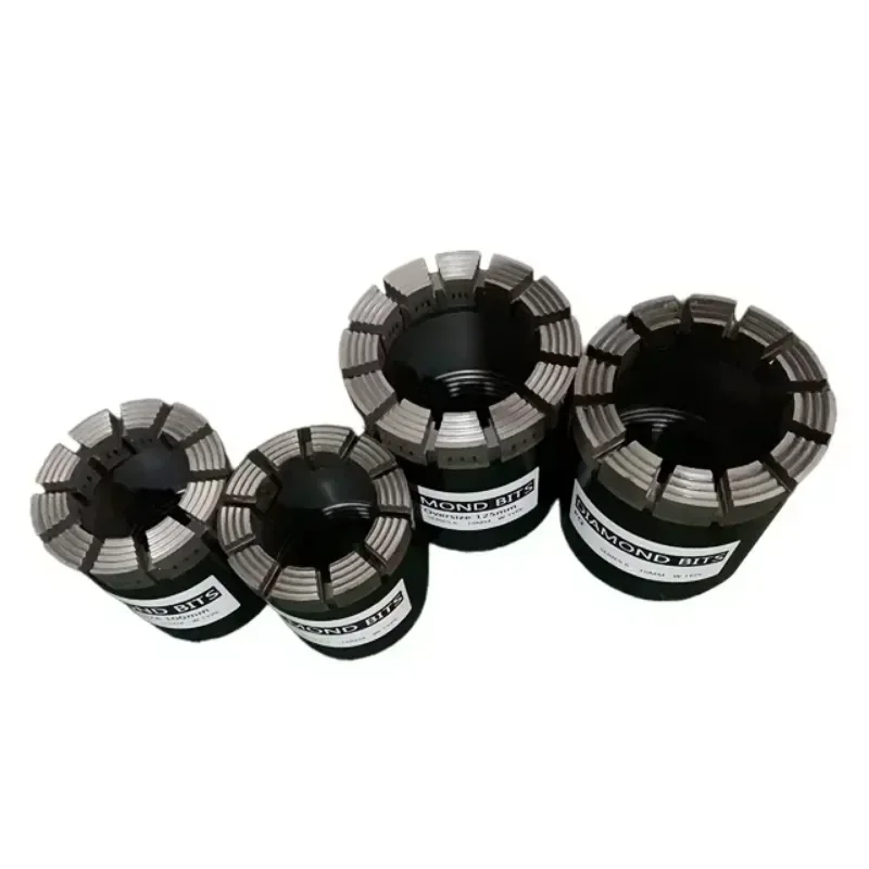 Hot SalesHigh Speed Reaming Shells Surface Set Natural Diamond Hard Rock Stratum Core Drill Bit