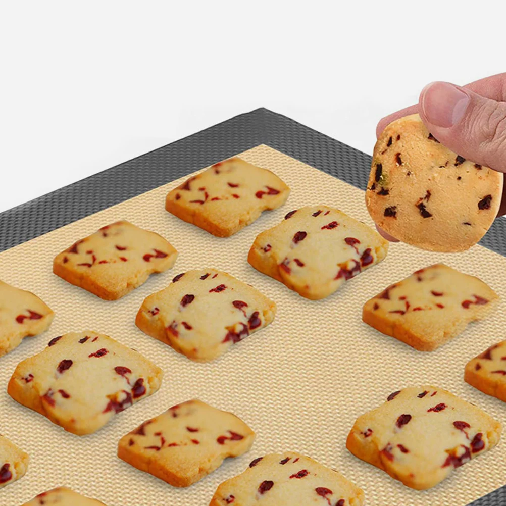 

3Pcs Silicone Baking Mat Set Nonstick Reusable Oven Mat Macaron Cookie Bread Cake Baking Tray Liners Kitchen Supplies
