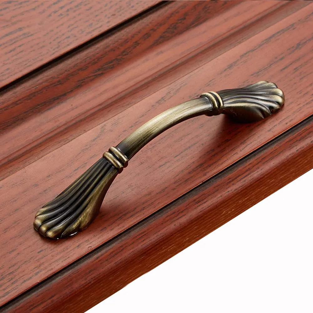 With Screw 1 Pcs Cabinet Wardrobe Dresser Furniture Hardware Pull handles Drawer Handles Door Knobs