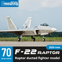 Freewing 70mm F-22 Raptor brushless RC electric aircraft fixed wing model remote-controlled aircraft adult boy toy gift
