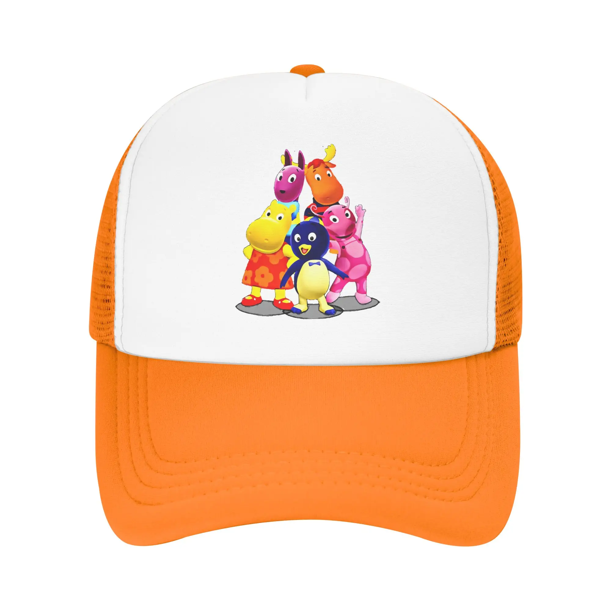 Pablo Backyardigans Merch Mesh Trucker Hat Summer Cooling  Mesh-back Sun Caps Casual Adjustbale