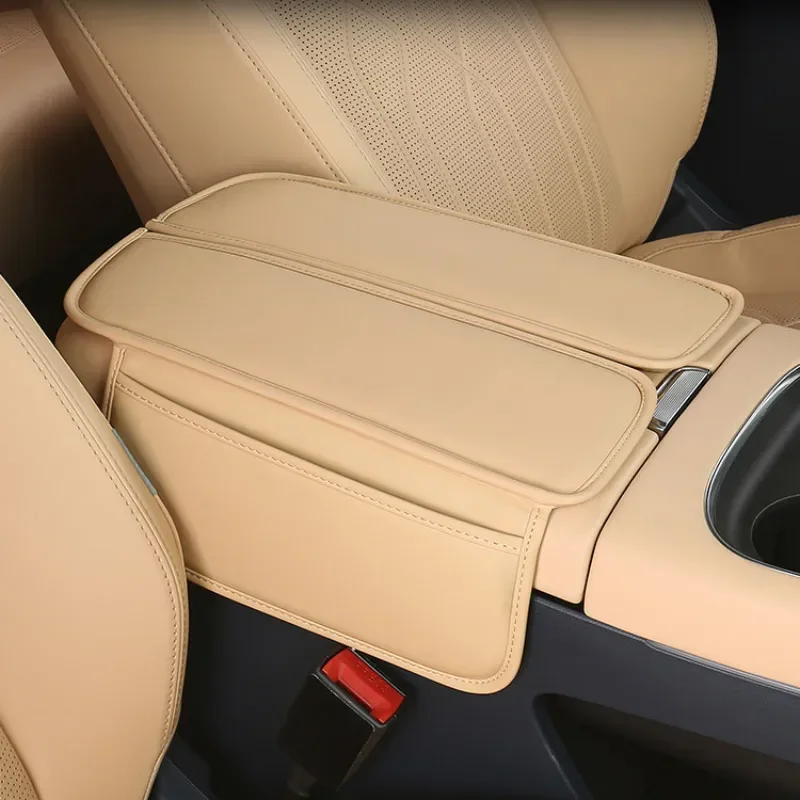 For Lantu Voyah Free 2024 New Model Special Leather Cover for Modifying Armrest Box Special Modification Interiorcar Accessories