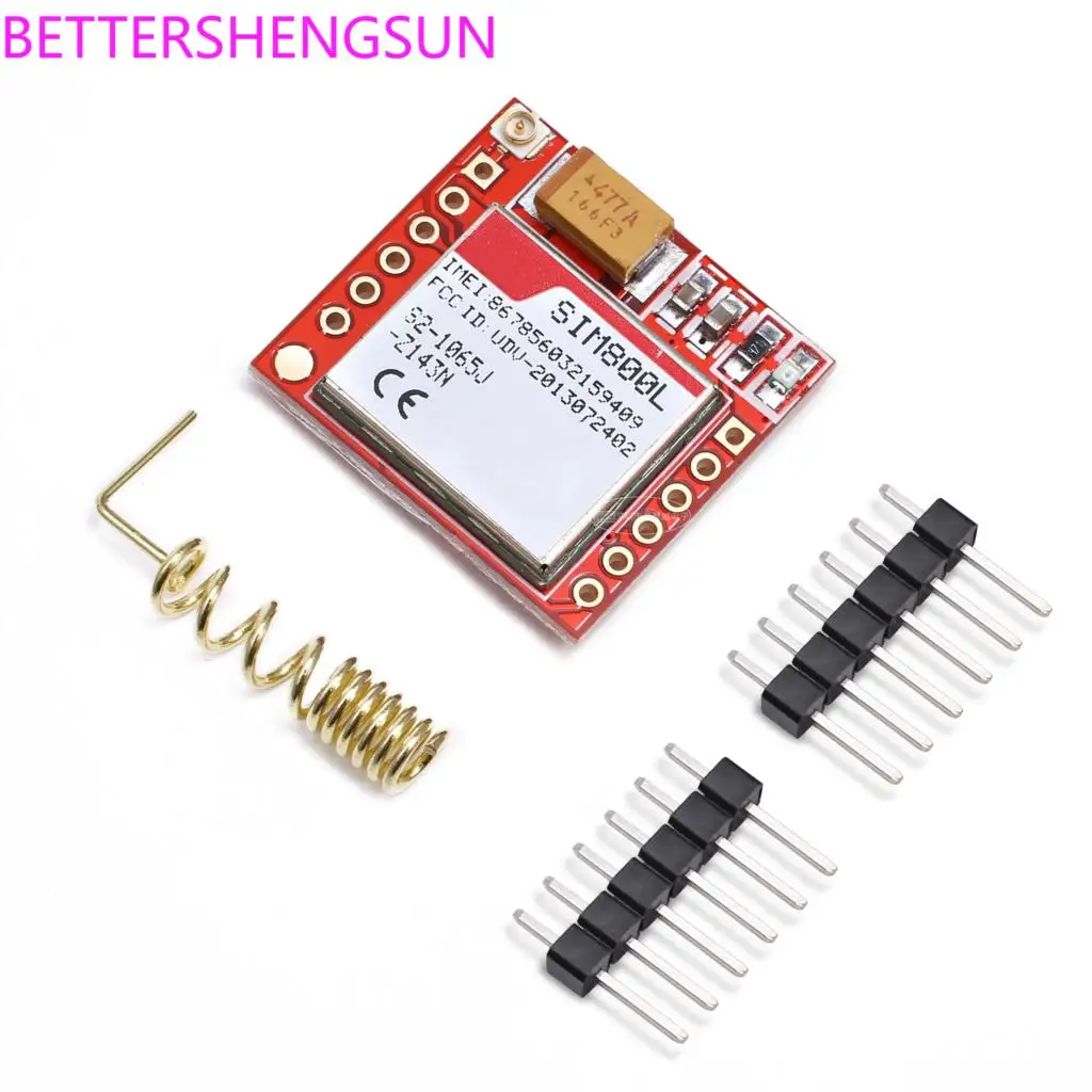 SIM800L GPRS adapter board GSM module microSIM card Core board