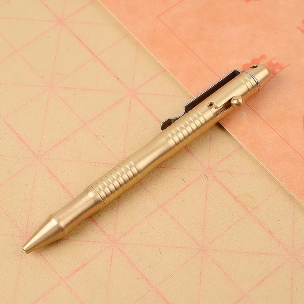 Brass Body Brass Pen Compatible With Parker Refills Solid Metal Structure Metal Signature Pen Metal Clip