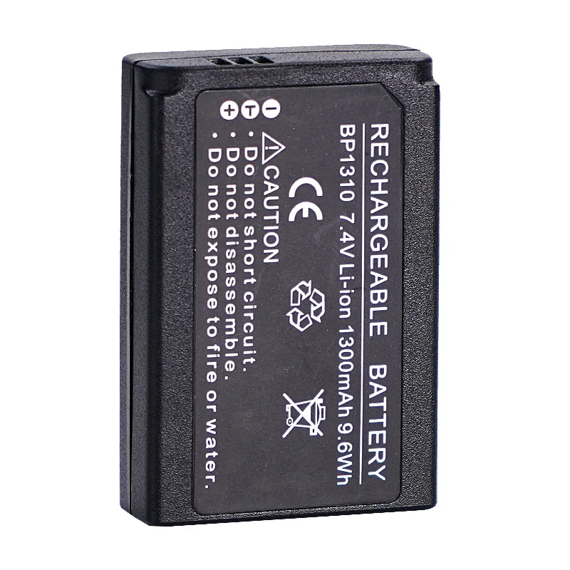 7.4v 1300mAh BP-1310 For Samsung NX10 NX100 NX11 NX20 NX5 Camera Batteries