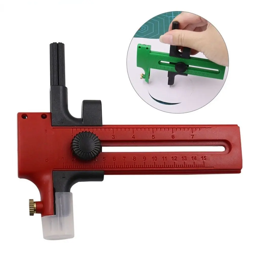 DIY Decoration Die Cutter Machine Office Supplies Compass Circle Cutter Circular Cutting Tool Circular Cutter Paper Trimmer