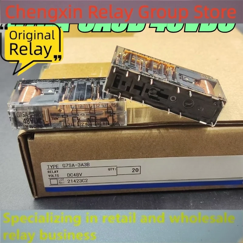 （secondhand）1pcs/lot 100% original genuine relay:G7SA-3A3B 48VDC 14pins safety relay