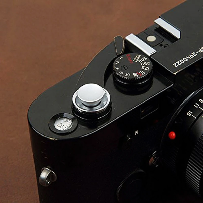 Tombol Shutter lepas lunak kamera permukaan kasar logam untuk Fujifilm XT20 X100F X-T2 X100T X-T10 X20 X10 XT10 XT20