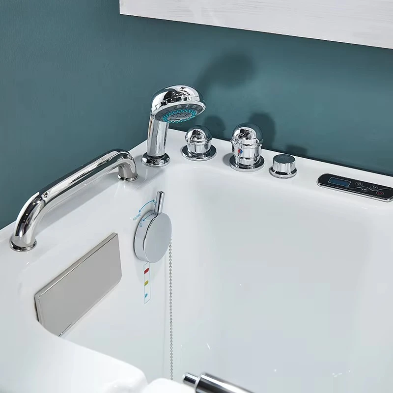 Old People Bathtub Walk In And Sit In Bathtub For Old People Safe Whirlpool Massage White Acrylic Customized Accessory