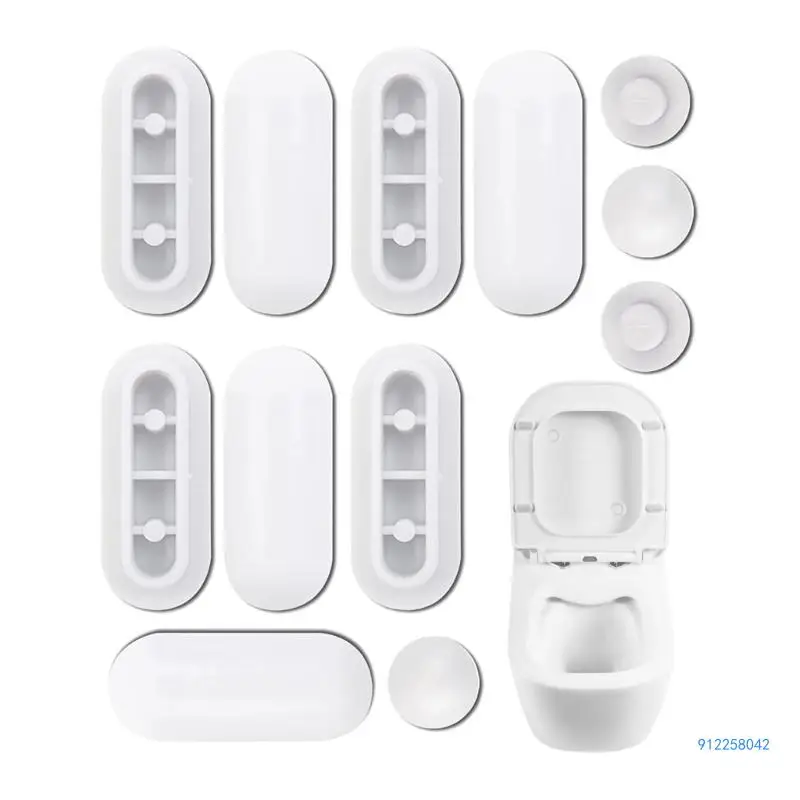 12 Pieces Toilet Protections Toilet Cover Buffers, Prevents Damage Drop shipping