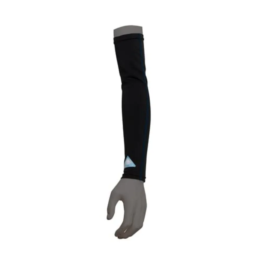 

Running arm sleeves with FREEZE TECH cooling fabric, moisture-wicking, UPF 40+ sun protection, quick-dry, black