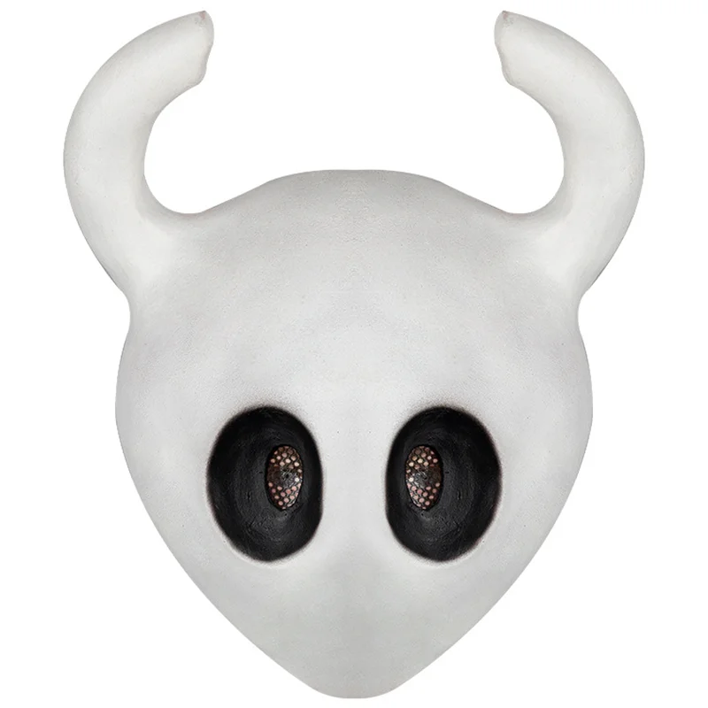 ゲーム ホロウナイト: シルクソング コスプレマスク 大人用 ユニセックス ラテックスコスチュームマスク フルフェイスヘルメット ハロウィン カーニバル小道具