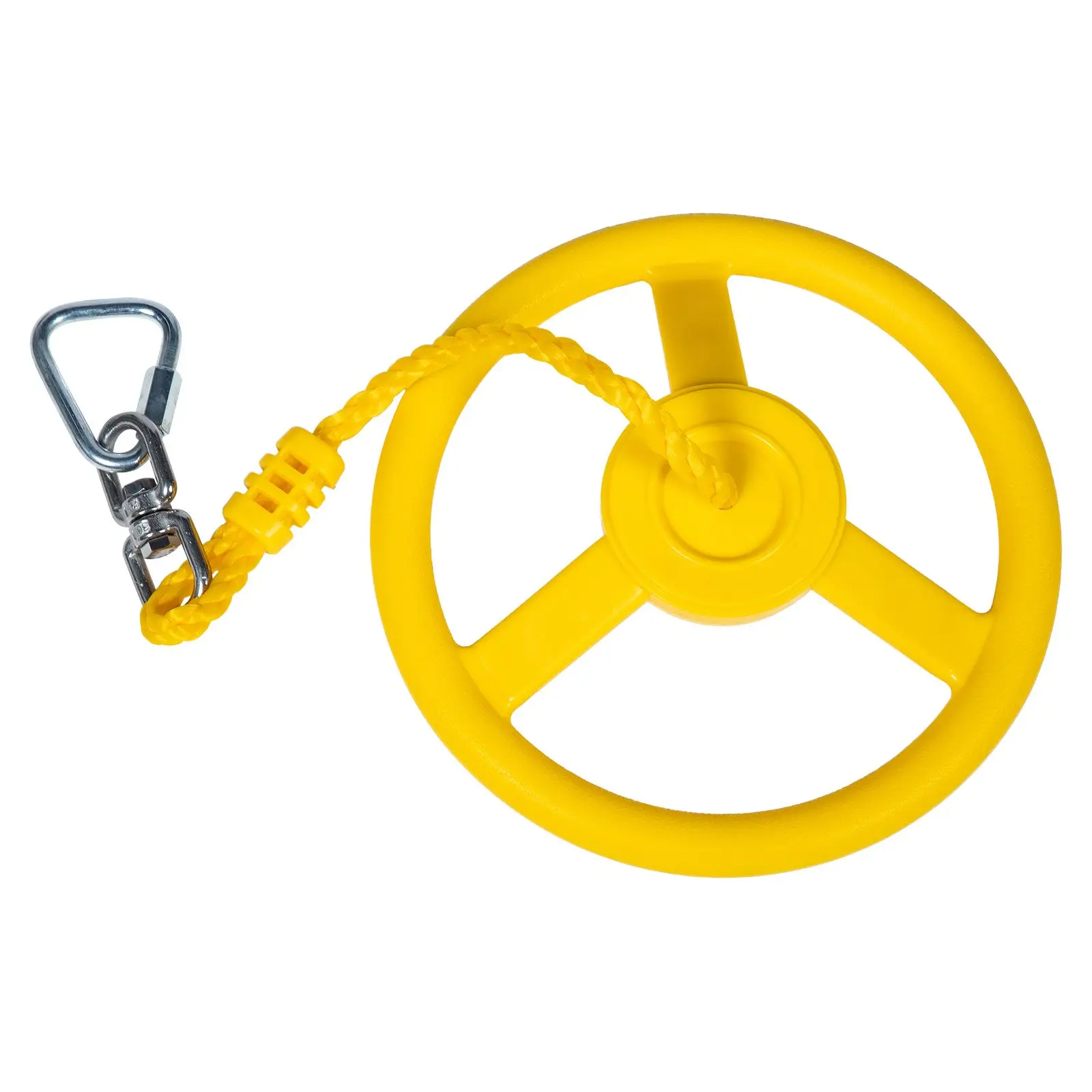 Climbing Sports Steering Wheel Kids Gymnastics Rings Indoor Plastic Fitness Ring Toy Children Ergonomic Non Slip Lightweight