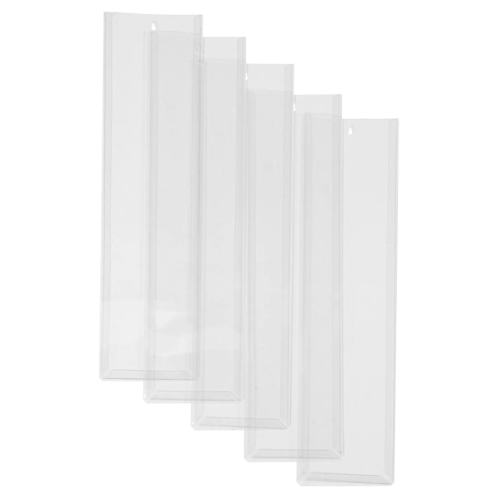

5pcs Car Storage Board Wall Mounted Display Rack With Protective Card Box Transparent Wall Storage For Car Collectors