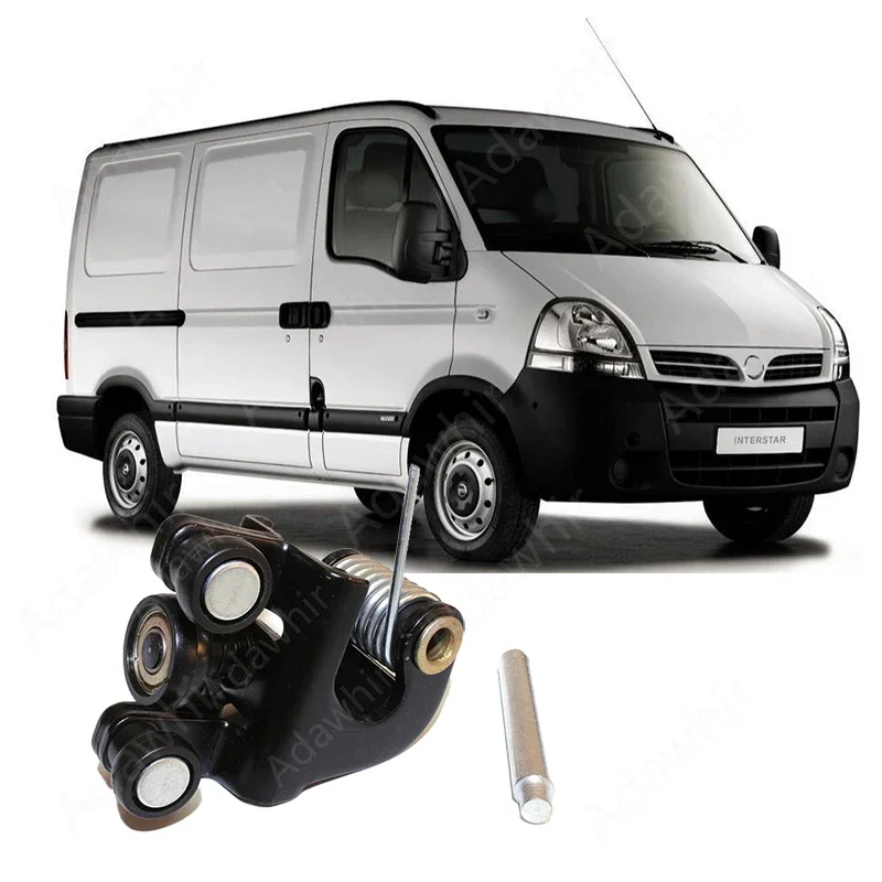 Left/Right Sliding Door Middle Roller for Renault Master OPEL MOVANO Nissan INTERSTAR X701997-2010 7700352379 7700352380L