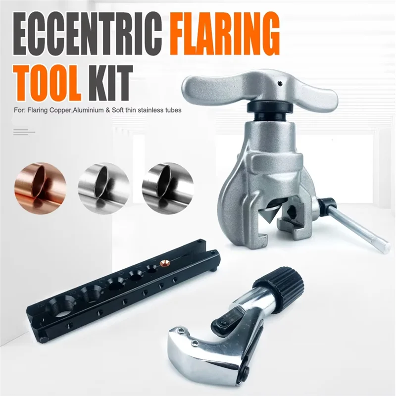 Eccentric Tube Expander Eccentric Flaring Tool Kit Inch Air Conditioner 6 Hole Single Splint Copper Pipe