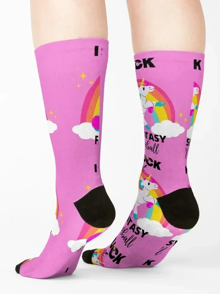 I Suck at Fantasy Football Loser Shirt Socks kawaii Argentina cartoon funny gift Men Socks Luxury Brand Women's