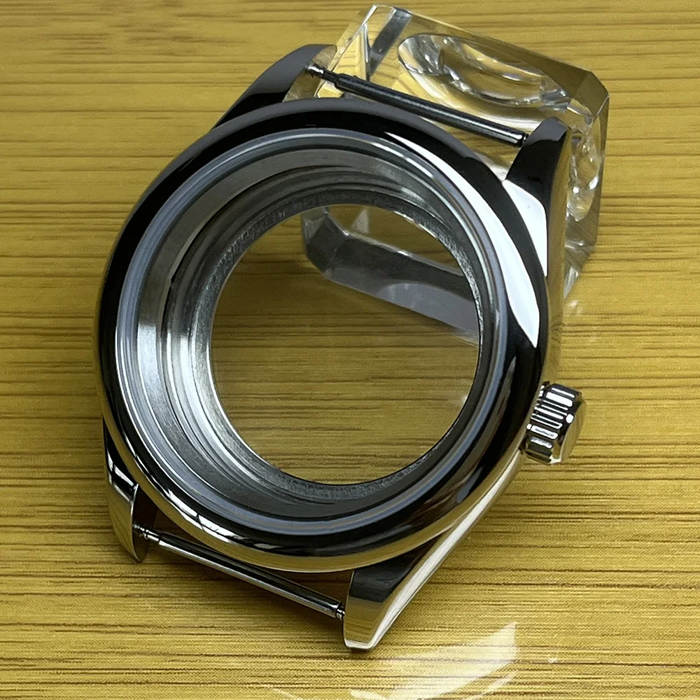 ساعة من الفولاذ المقاوم للصدأ 36 ملم/39 ملم، حركة NH35/NH36، زجاج ياقوتي مقاوم للماء، قرص 28.5 ملم، نافذة التاريخ، علبة