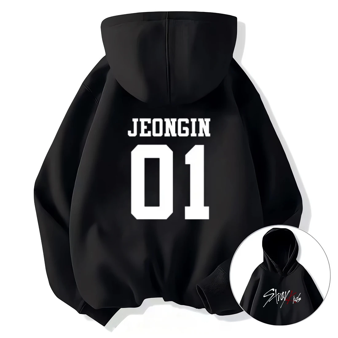 Hot Vintage Graphics print Stray Kids Hoodie Women Men Casual hip hop streetwear Long sleeve Fleece pullover Unisex sweatshirts