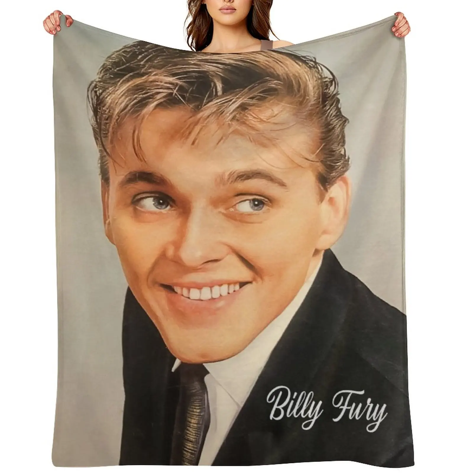 

Billy Fury Throw Blanket Moving Giant Sofa funny gift Blankets