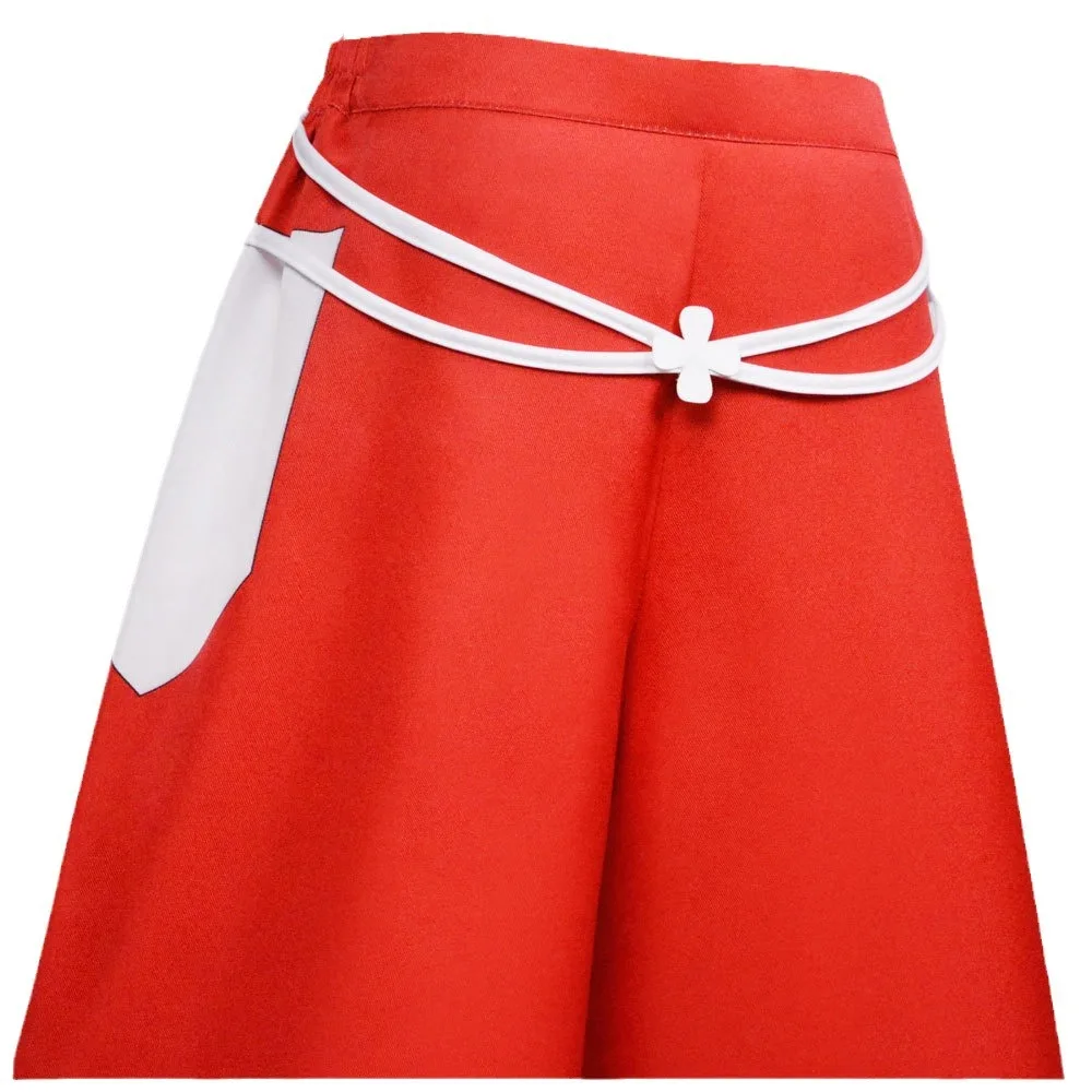 Disfraz de Anime Fairy Tail Erza Scarlet, peluca, tatuaje, pegatina, Tops, pantalones de pierna ancha, traje de Carnaval de Halloween para mujer