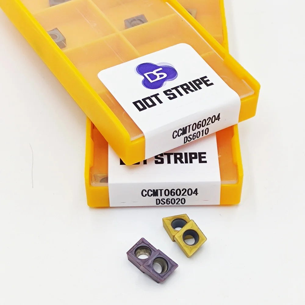 CCMT060204 CCMT060208 스테인레스 스틸 터닝용 카바이드 인서트 CCMT 060204 060208 CNC 작업 도구