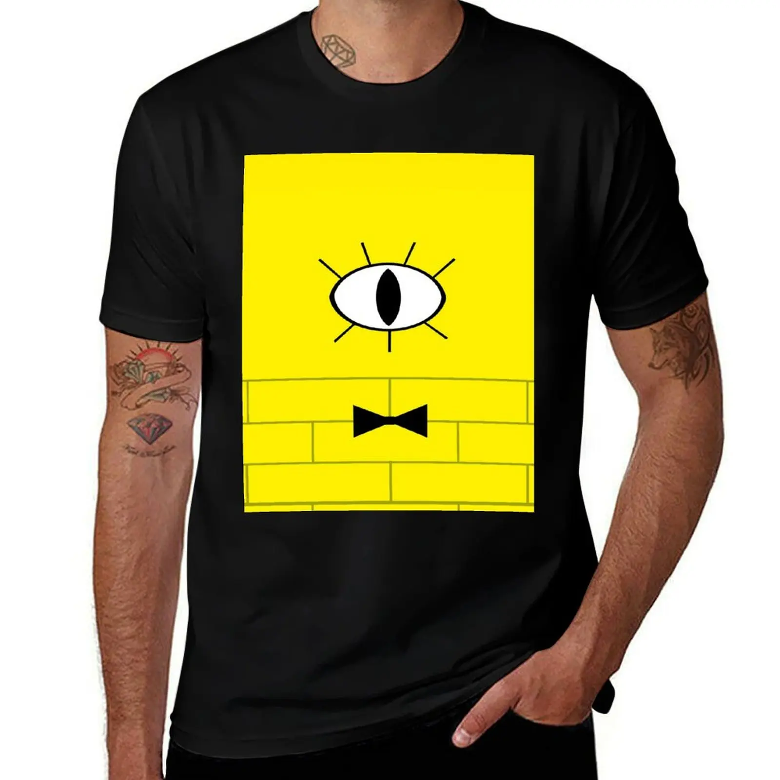 Bill Cipher Gravity Falls Inspired Graphic T-Shirt cheap stuff custom t-shirts mens vintage t shirts