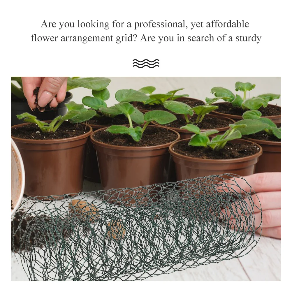 1 لفة حديقة سياج المعاوضة قوي الحديد سلك الدجاج لترتيب الزهور لوازم الدواجن الضميمة مزرعة فائدة سياج الأزهار #4