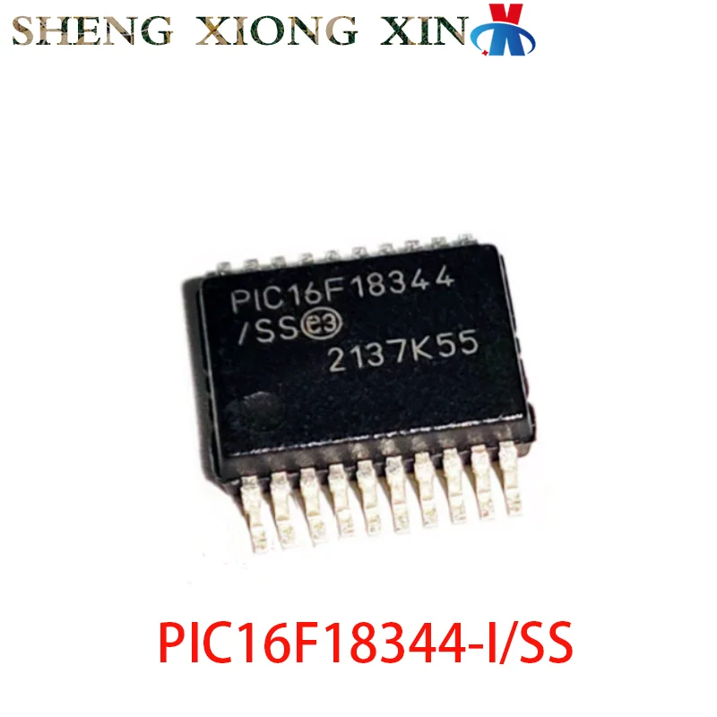 5pcs/lot 100% NEW PIC16F18344-I/SS 20-SSOP Microcontroller Unit PIC16F18344 18344-I/SS Integrated Circuit