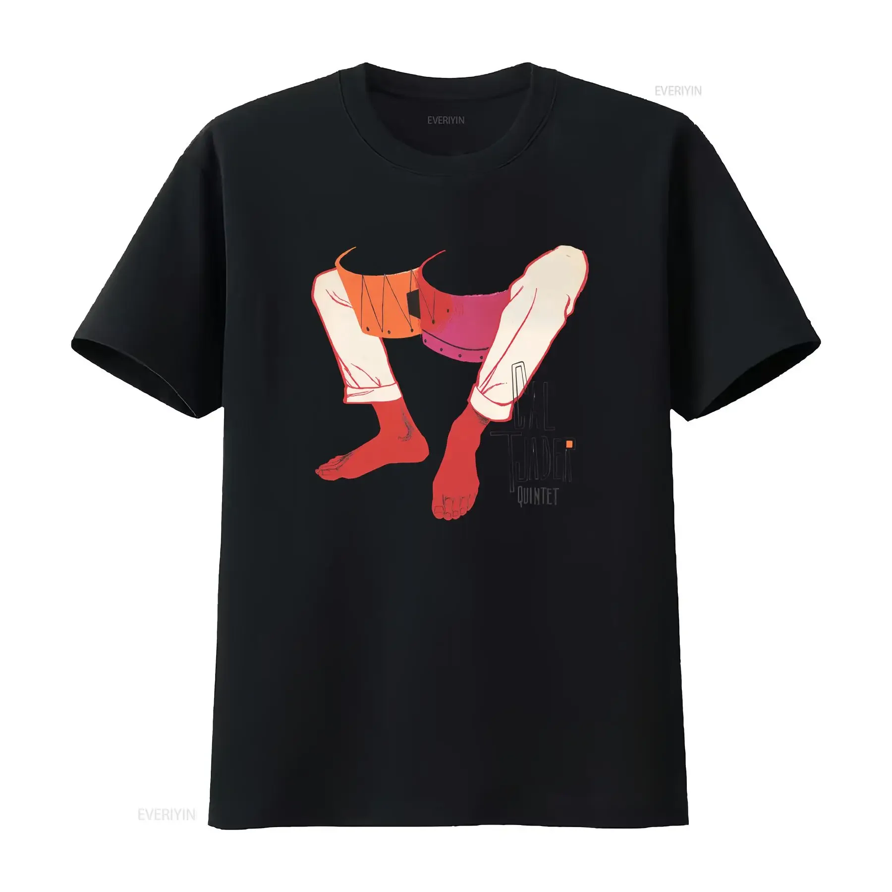 The Cal Tjader Quintet T Shirt 760 Music Latin Jazz Tito Puente Herbie Hancock vintage Washed fashion Comfortable Unisex