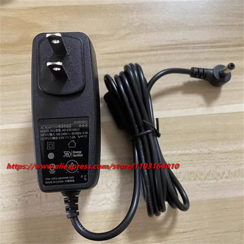Genuine AD-E95100LU 9.5V 1A AC Adapter Power Supply Charger For Casio Keyboard LK-125 CTK-3300 E95100LW AD-E95100LW SA-46 SA-76