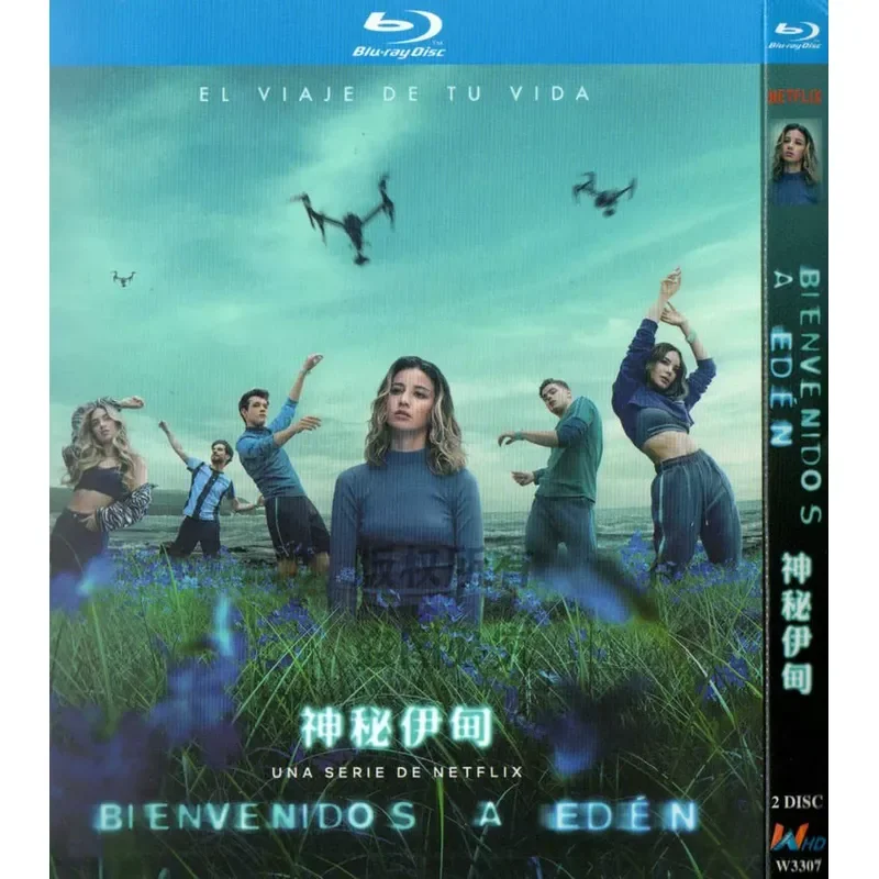 

Blu-ray Spanish TV Series Mystery Eden High Definition 1080P 2BD Disc Non-DVD Disc