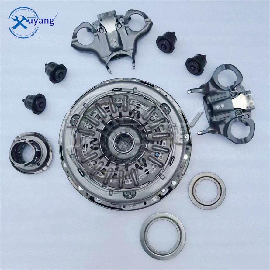 

6DCT250 DPS6 Transmission Dual Clutch w Shift Fork Bearing Kit 514002110 602000800 For Ford Focus Fiesta EcoSport 602000899