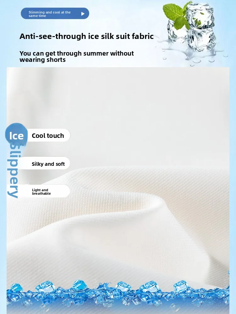 الأبيض الحرير الجليد مايكرو متوهج دعوى السراويل النساء الصيف رقيقة تابوت اليوغا السراويل مرونة ضئيلة عالية الخصر ثنى بناطيل كاجوال
