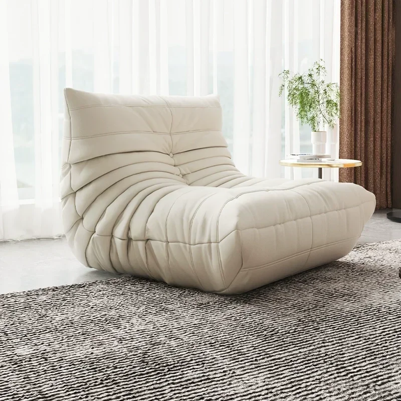 

Caterpillar Lazy Sofa Sleepable Balcony Bedside Single Ins Style Clothing Store Beauty Salon Sofa Chair Sofas for Living Room