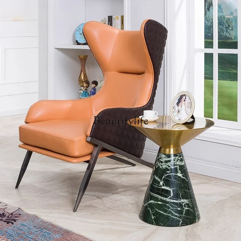 

Ld25 Mobile marble stainless steel corner table Nordic balcony small coffee table creative round light luxury