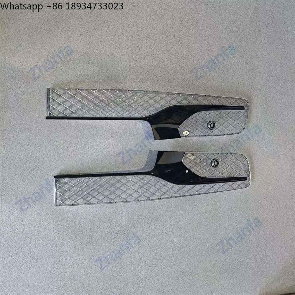 Left or right chrome-plated front bumper grille for 2016-2019 for Bentley Flying Straight Line original OEM 4W0807285 4W080726