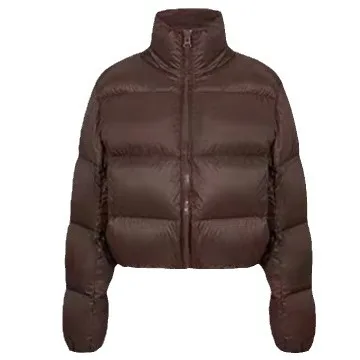 2025 neue High-End-Daunenjacke für Damen, kurze und dicke europäische Version, Winterjacke mit weißer Entendaunen
